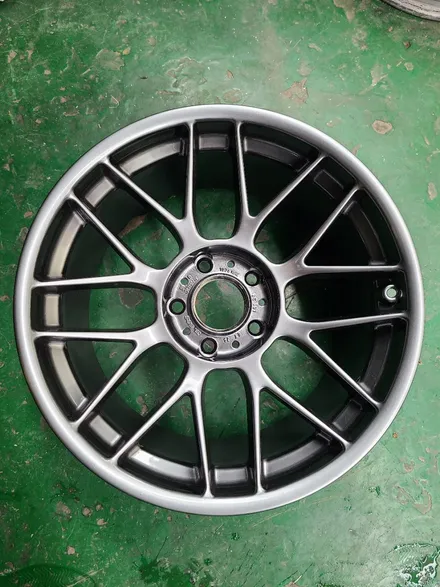 원조[부산휠수리][부산휠복원] BMW-M5용 BBS 대파휠수리 / 부산 기장군