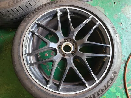 원조[부산휠복원] 벤츠GLE 63AMG 22인치 사고휠 휠복원 / 부산 기장군