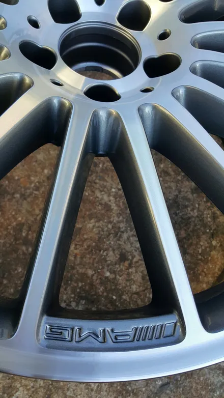 [부산휠수리][벤츠중고휠][부산휠복원] 벤츠s63amg 19인치 휠복원 / 부산 기장군