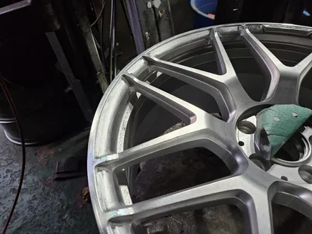 원조[부산휠복원] 벤츠 GT63 대략난감 휠복원 작업! / 부산 기장군