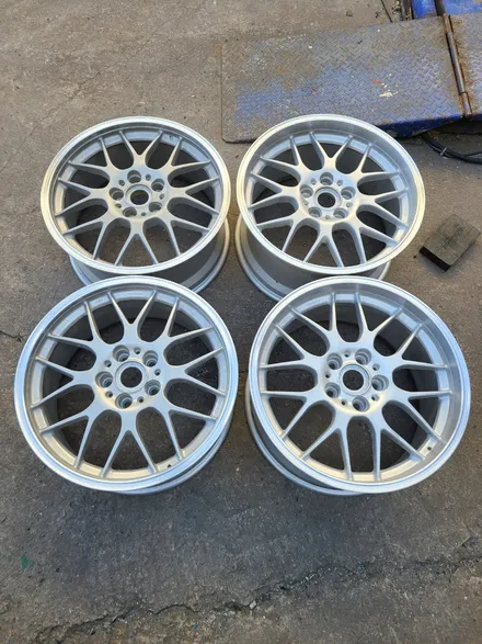 원조[부산휠도색] BBS RGR 18인치 휠수리 휠도색 휠복원 작업비용? / 부산 기장군