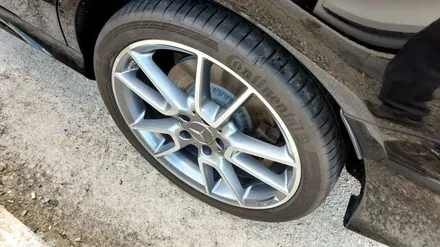 벤츠C43amg 19인치 휠복원 휠수리 휠도색 작업! / 부산 기장군