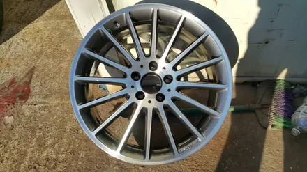 [부산휠수리][벤츠중고휠][부산휠복원] 벤츠s63amg 19인치 휠복원 / 부산 기장군