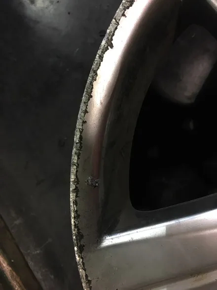 [부산휠수리][부산휠도색][부산휠복원][부산중고휠]렉서스 휠복원 / 부산 기장군