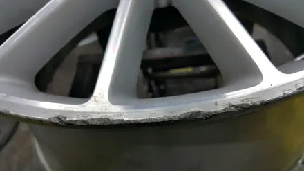 [부산휠수리][벤츠중고휠][부산휠복원] 벤츠s63amg 19인치 휠복원 / 부산 기장군