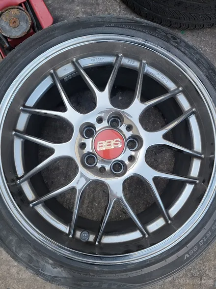 원조[부산휠도색] BBS RGR 18인치 휠수리 휠도색 휠복원 작업비용? / 부산 기장군