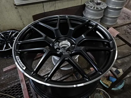 원조[부산휠복원] 벤츠 GT63 대략난감 휠복원 작업! / 부산 기장군