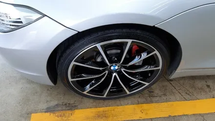 원조[부산휠복원][부산휠수리]BMW Z4 19인치 휠수리 휠복원 다야컷팅 재생하기! / 부산 기장군