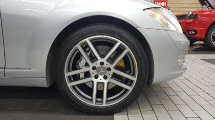 원조[부산휠복원][부산휠수리]부산휠도색/부산중고휠  벤츠 클리만 19인치 정품휠 휠수리 휠복원 다야컷팅 재생하기! / 부산 기장군