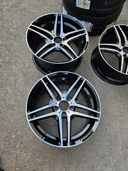 원조[부산휠복원] 벤츠 AMG 스타일 휠크랙 수리! / 부산 기장군
