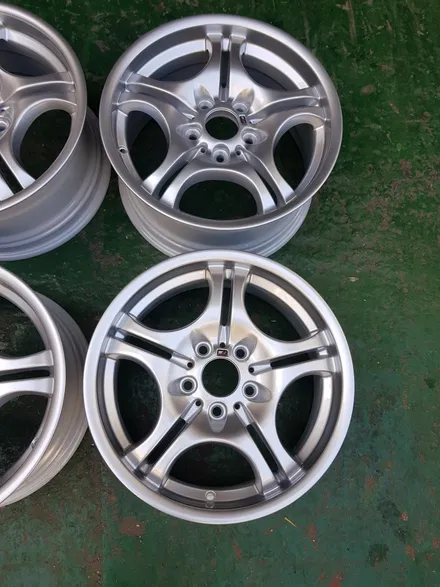 원조[부산휠수리][부산휠복원] BMW 3시리즈 순정휠 휠수리 휠복원 휠도색 / 부산 기장군