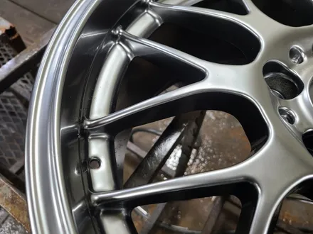 원조[부산휠도색] BBS RGR 18인치 휠수리 휠도색 휠복원 작업비용? / 부산 기장군