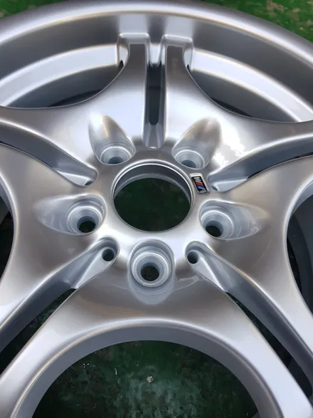 원조[부산휠수리][부산휠복원] BMW 3시리즈 순정휠 휠수리 휠복원 휠도색 / 부산 기장군