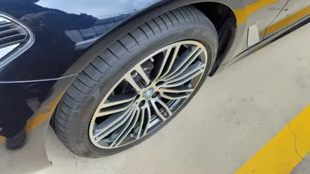 [원조]부산휠복원 BMW G바디 530i 사고차량 휠복원 작업! / 부산 기장군