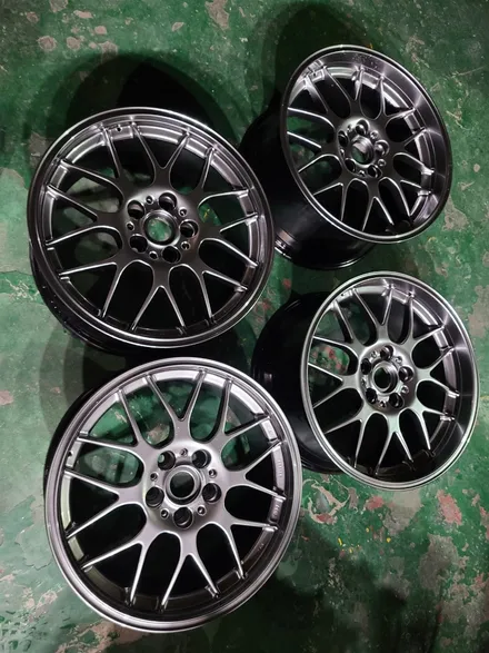 원조[부산휠도색] BBS RGR 18인치 휠수리 휠도색 휠복원 작업비용? / 부산 기장군