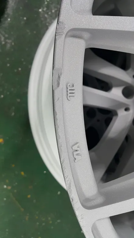BMW GT20인치 주차상처 용접가공 블랙폴리쉬 다야것팅 / 부산 기장군