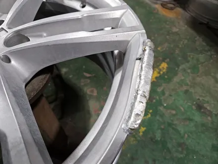 원조[부산휠복원] BMW 1시리즈 휠굴절 수리 / 부산 기장군