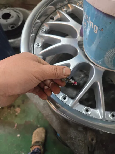 원조[부산휠복원] BMW E39 BBS OEM 제품 휠복원 작업! / 부산 기장군