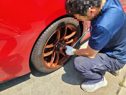 원조[부산휠도색] 부산휠수리 워크 경량휠 이모션 카이 / 부산 기장군