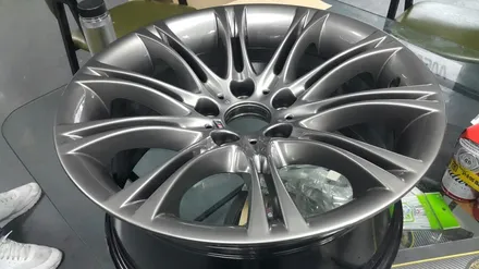 bmw e60 528i 신형 건메탈컬러 도장 / 부산 기장군