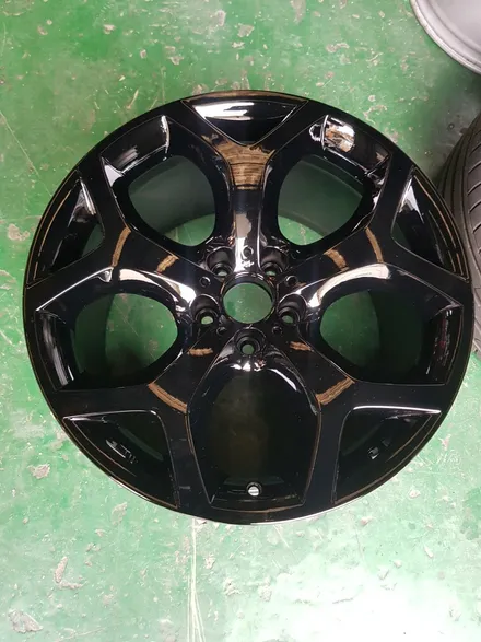 원조[부산휠복원][부산휠수리] BMW X6 20인치 주차상처 휠수리 휠복원 휠도색! / 부산 기장군