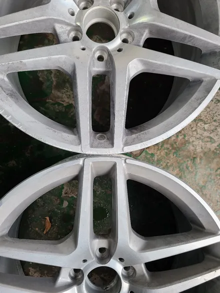 [원조]부산휠수리/부산휠복원 벤츠S400AMG 19인치 주차상처 휠수리 휠복원 다야컷팅 재생하기! / 부산 기장군