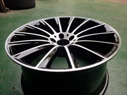 [부산휠복원][부산중고휠][부산휠수리] 벤츠GLC250D 20인치 주차상처 다야컷팅복원 / 부산 기장군