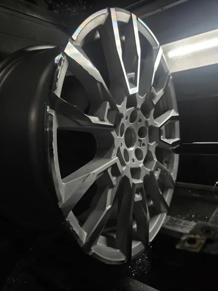 원조[부산 휠복원] BMW X5 휠복원 작업! / 부산 기장군
