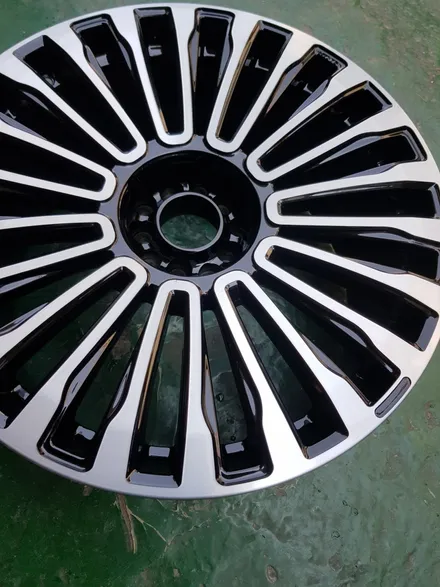 원조[부산휠복원][부산휠수리]G63Amg  G바겐 22인치 만소리휠 다야컷팅 재생하기! / 부산 기장군
