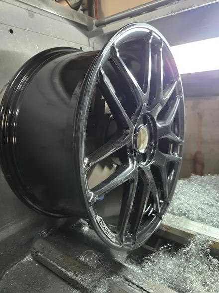 원조[부산 휠 복원] 벤츠 E63amg 휠 복원 작업 / 부산 기장군