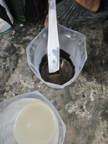 원조[부산휠복원] 22인치 사외품 묻지 마! 야매 휠도색 작업! / 부산 기장군