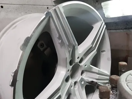 [부산휠수리][부산중고휠] 벤츠w222 s63AMG 20인치  휠수리 / 부산 기장군