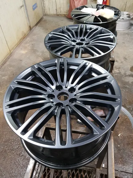 [원조][부산휠복원][부산휠수리][부산중고휠]BMW G30 664M 19인치 주차상처 휠수리-휠복원-다야몬드컷팅 재생하기 / 부산 기장군