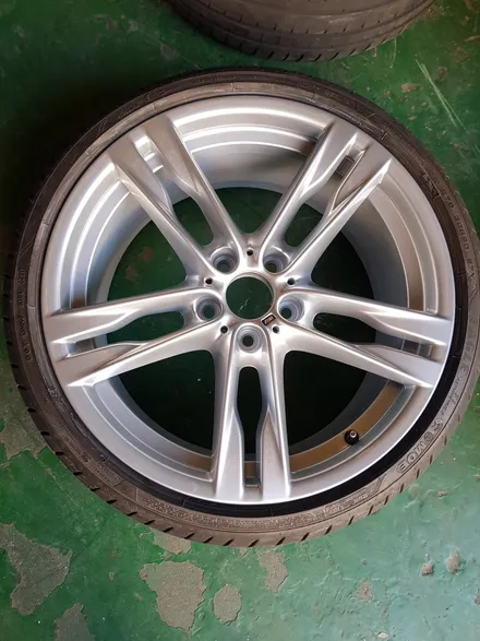 원조[부산휠복원][부산휠수리]부산중고휠  BMW 640 X드라이브 20인치 373M 휠수리 휠복원 휠도색! / 부산 기장군