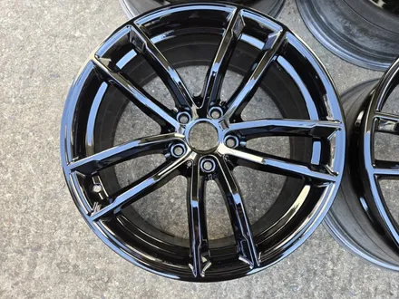 원조[부산휠도색] BMW 블랙유광 묻지 마! 휠도색 작업! / 부산 기장군