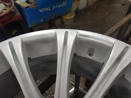 [부산휠수리][부산휠복원][부산중고휠] BMW E60 M5사고건 깨짐수리! / 부산 기장군
