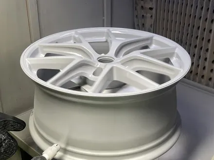 천안 BBS CI-R 펄=실버 휠 분체도색 작업후기.