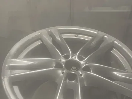 천안) BMW F12 640D 순정 하이퍼실버 휠 복원하기.
