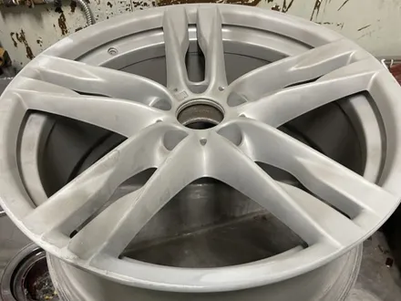 천안) BMW F12 640D 순정 하이퍼실버 휠 복원하기.