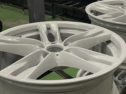 천안) BMW F12 640D 순정 하이퍼실버 휠 복원하기.