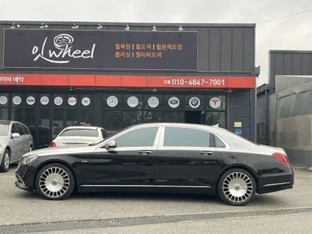 벤츠 w222마이바흐 톱니 휠 티안나게 복원 가능할까? 천안 휠복원