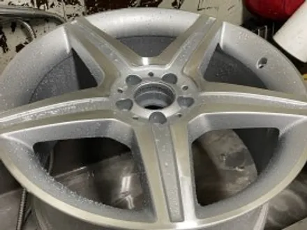 벤츠 W221 S350D블루텍 다이아컷팅 휠복원 평택