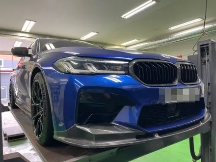 천안아산)  BMW F90 M5 컴페티션 휠복원 및 도색 작업기.