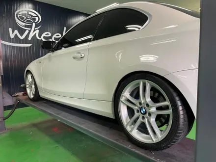 천안)  BMW E82 120D 휠복원
