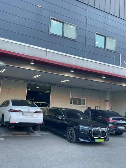 BMW I7(G70) 다이아커팅 천안 휠복원