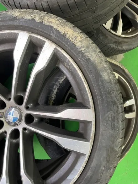 천안) BMW F16 X6 다이아컷팅 휠복원