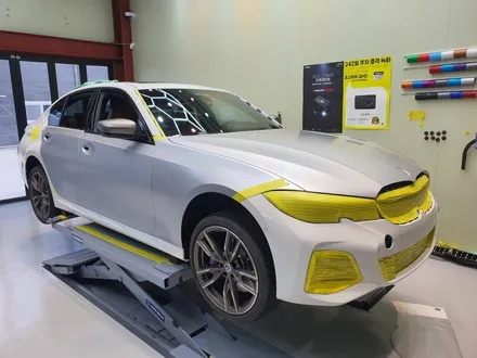 평택 랩핑 잘하는 곳 BMW 차량 랩핑 으로 무한 변신 가능한 잇츠코리아 평택점! [안성 랩핑] / 안성시 원곡면