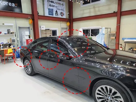 BMW 730d 차량의 크롬딜리트 시공으로 남편차 아닌 내 차로! [평택랩핑잘하는곳] [안성랩핑] / 안성시 원곡면