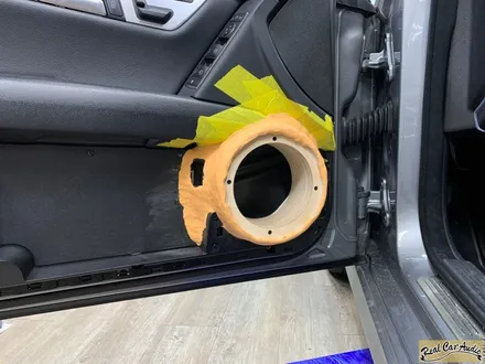 대전카오디오 벤츠C클래스 W204 도어베플 레진성형 작업기