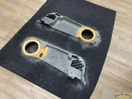 대전카오디오 벤츠C클래스 W204 도어베플 레진성형 작업기